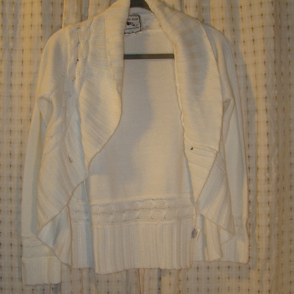 Pink Rose Sweaters - 👜 White Pink Rose Cardigan